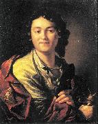 Losenko, Anton Portrait of Fiodor Volkov oil painting reproduction